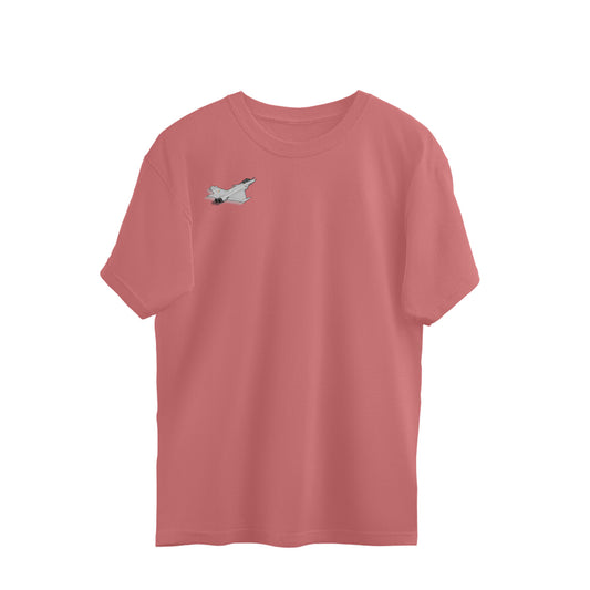 Rafale Skyline Oversized T-Shirt - Dusty Rose