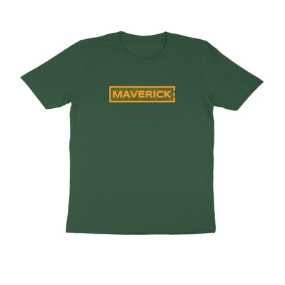 Maverick Name Tab T-shirt-Olive Green