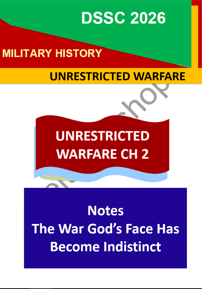 Unrestricted Warfare – Chapter 2: The War God’s Face Has Become Indistinct