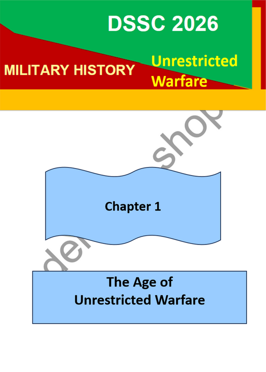 The Age of Unrestricted Warfare Chapter 1