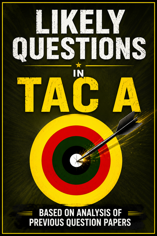 Likely Tactics A Questions for DSSC 2026  Based on Analysis of Previous Question Papers (2015–2025)