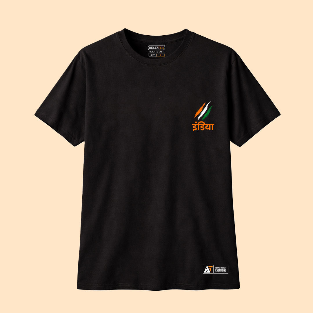 Tricolor Claw Oversized T-Shirt