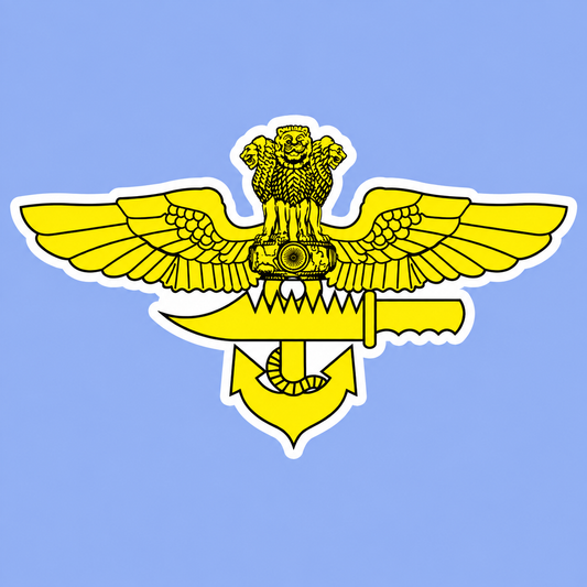 MARCOS Insignia Fridge Magnet | Indian Marine Commandos