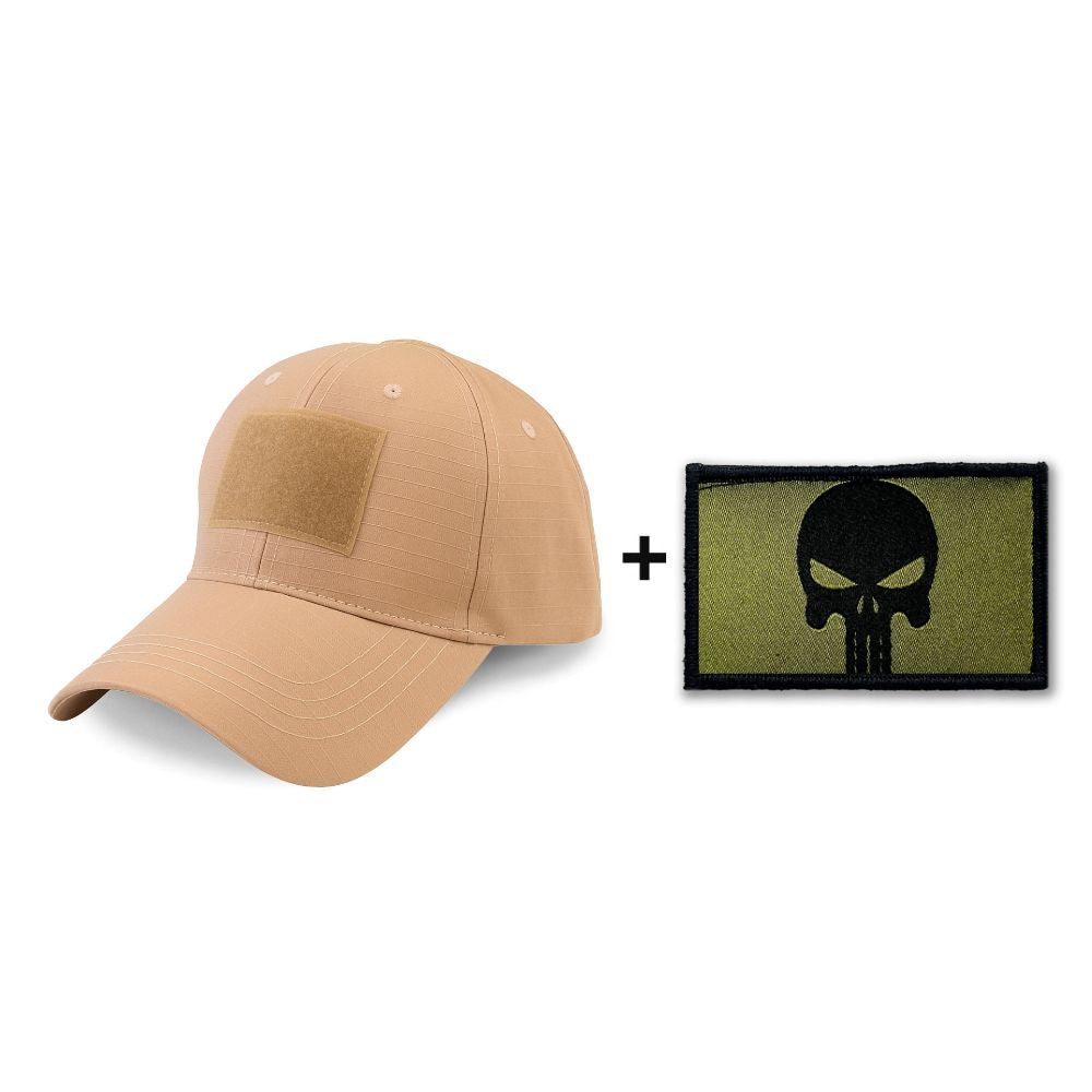 DT Velcro Cap (Khaki) - Wear It Solo or Style with a Patch