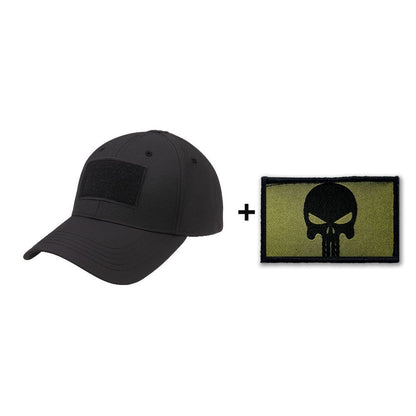 DT Velcro Cap (Black) - Wear It Solo or Style with a Patch