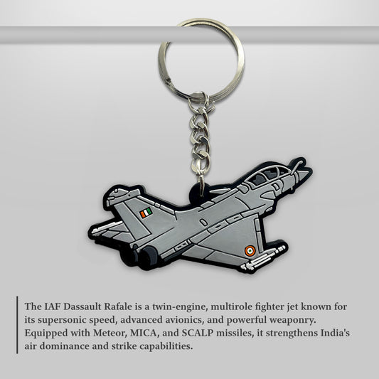 IAF Dassault Rafale Keychain by Deltatac