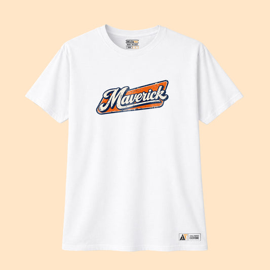 Maverick 2.0 T-Shirt | Minimalist Graphic Tee with Back Print | DeltaTac