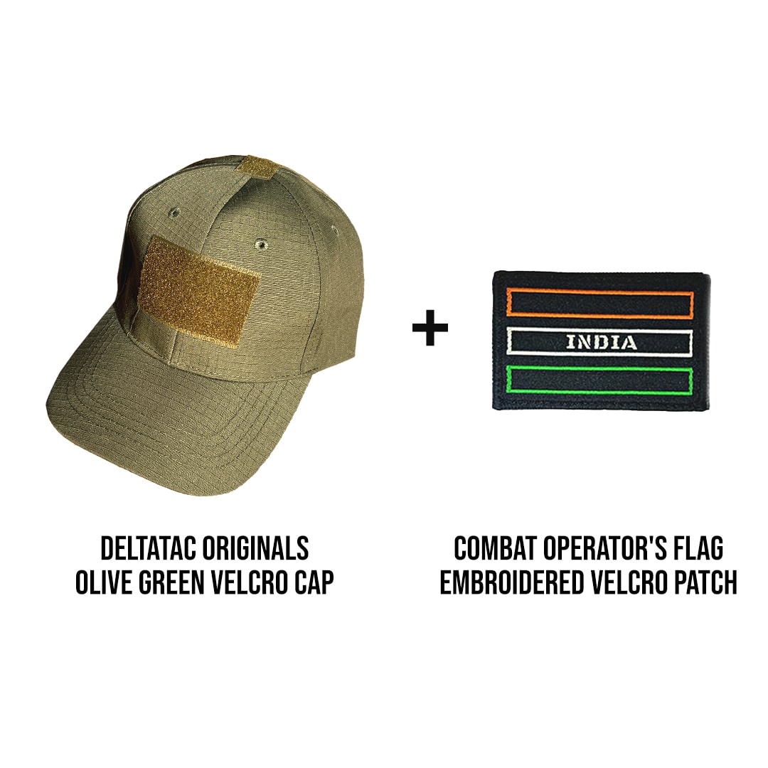 DT Velcro Cap and Patch Combo - Green