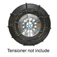BRUTFORCE Mild Steel and Carbon Steel Snow Chain / Non-skid chain For Vehicles