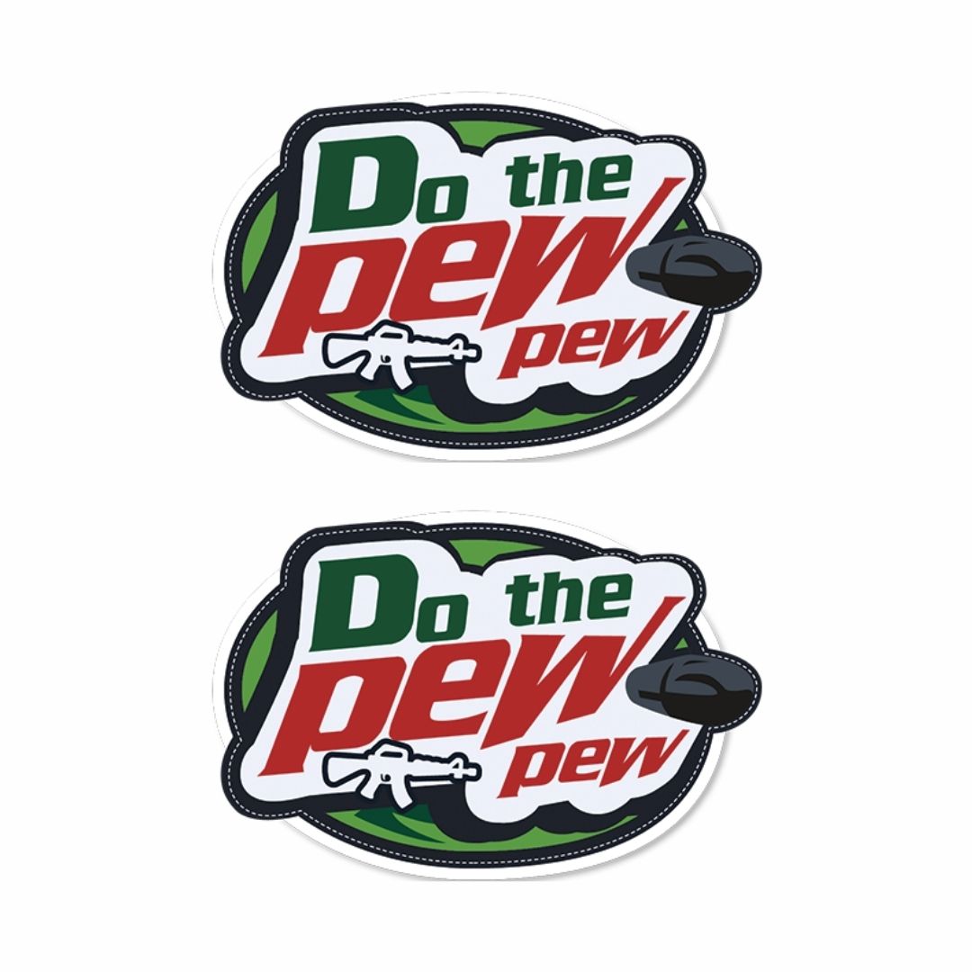 Do The Pew Pew Sticker