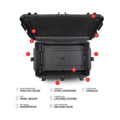 Nanuk 963 Black (Empty) Protective Hard Case