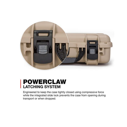  Nanuk 910 Tan (Empty) Protective Hard Case