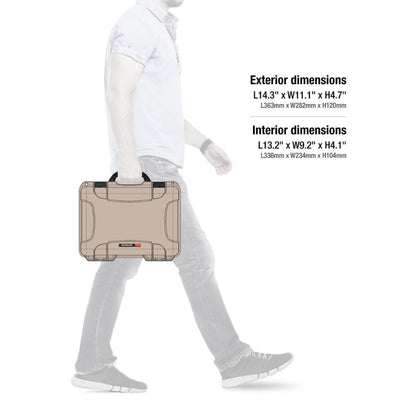  Nanuk 910 Tan (Empty) Protective Hard Case
