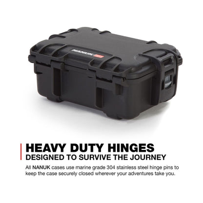 Nanuk 903 Black (Cubed Foam) Protective Hard Case