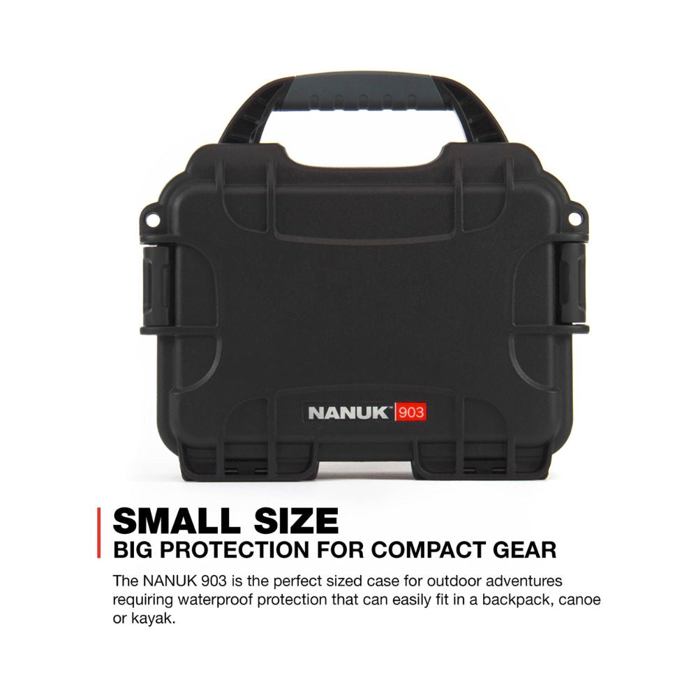 Nanuk 903 Black (Empty) Protective Hard Case