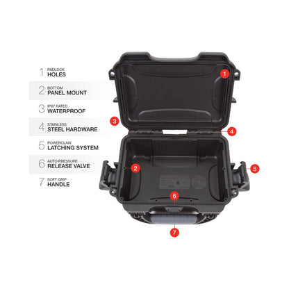 Nanuk 904 Black (Empty) Protective Hard Case