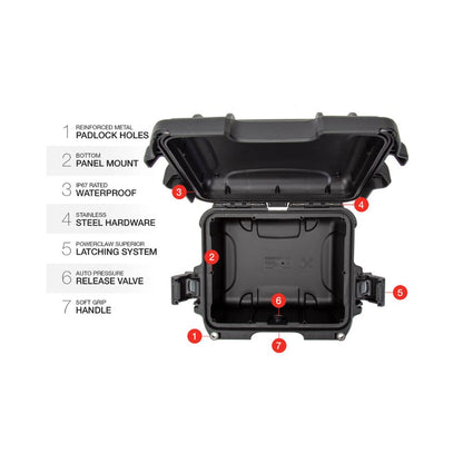 Nanuk 905 Black (Empty) Protective Hard Case