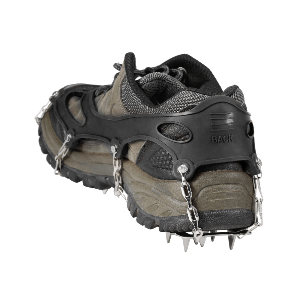 18 Spikes Black Crampon for Moutaineering and Ice Climbing
