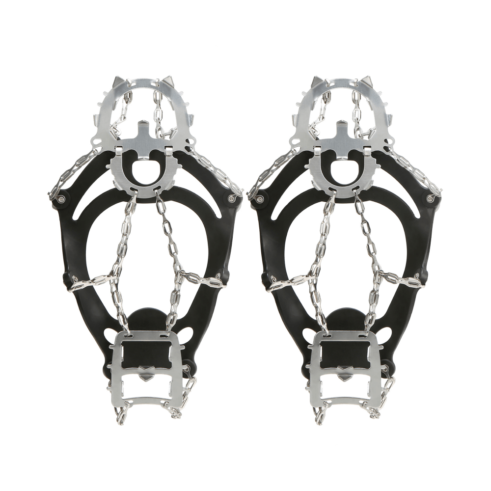 18 Spikes Black Crampon for Moutaineering and Ice Climbing