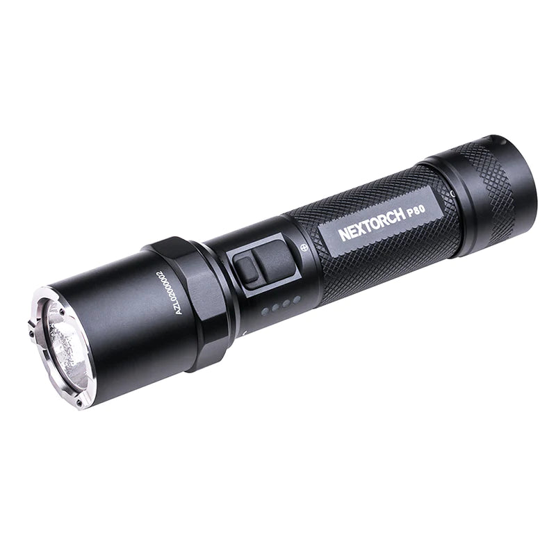Nextorch P80 One-step Strobe Duty Flashlight 