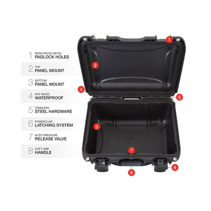 Nanuk 918 Black (Empty) Protective Hard Case