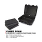 Nanuk 920 Black (Cubed Foam) Protective Hard Case