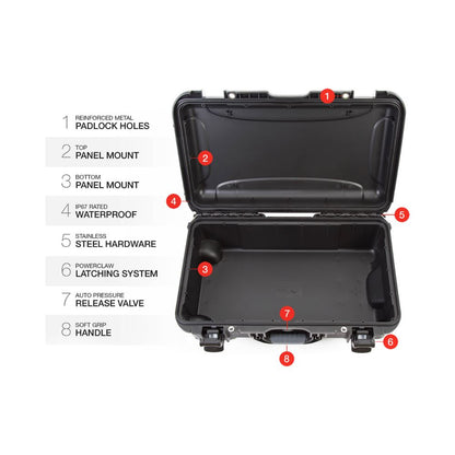 Nanuk 938 Black (Empty) Protective Hard Case