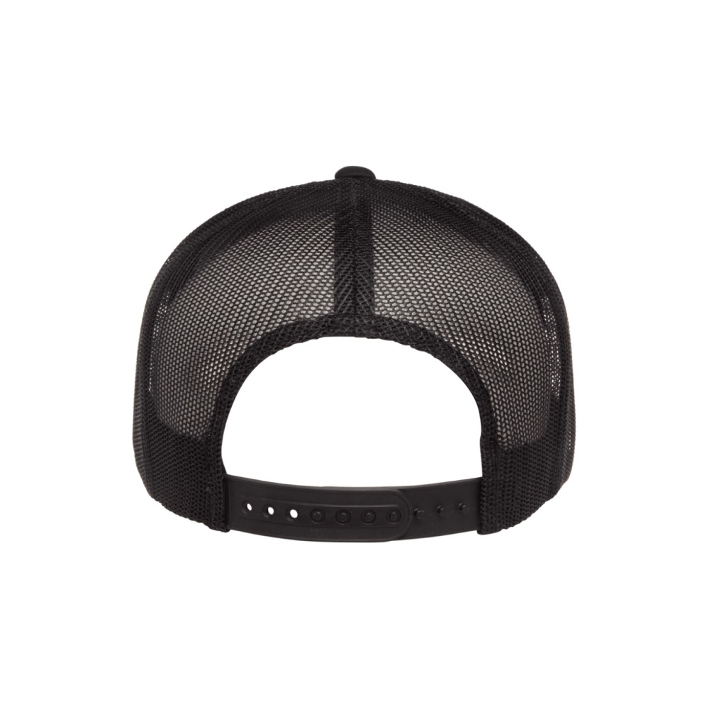 Flexfit YP Classics 6006 Classic Trucker Mesh Cap - Black
