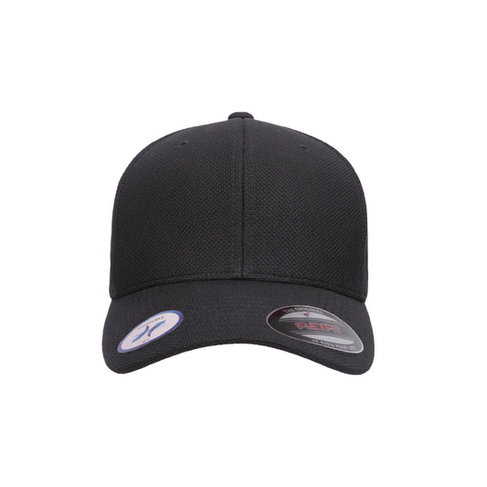 Flexfit 6577D Cool & Dry Pique Mesh Cap - Black