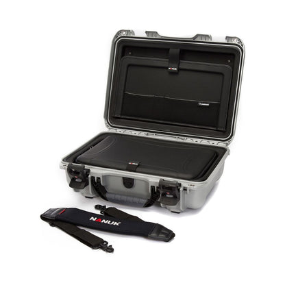 NANUK 923 with Laptop Kit - Silver