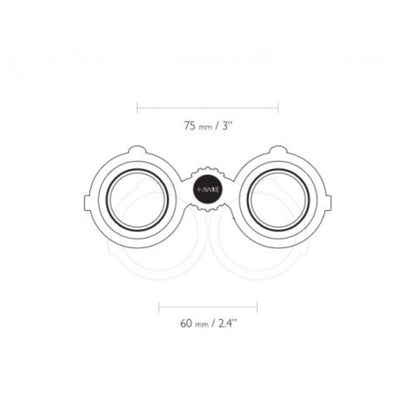 Hawke Frontier ED 8X32 Green Binocular Dimensions 