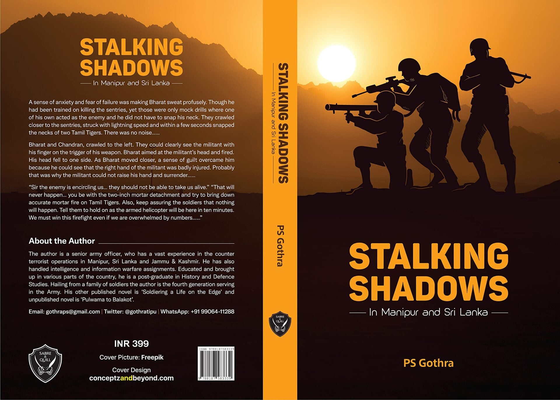 Stalking Shadows in Manipur and Sri Lanka by  PS Gothra - deltatacstore