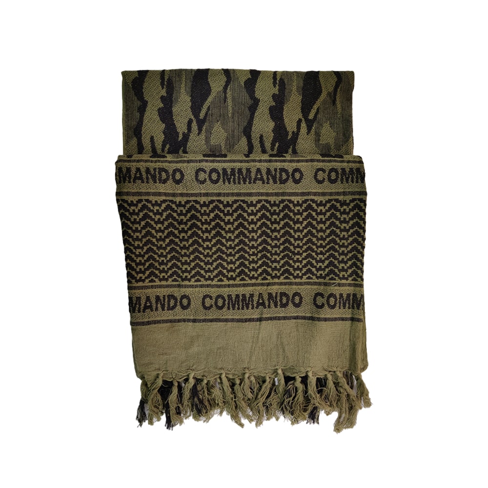 Commando Camo Scarf - Green