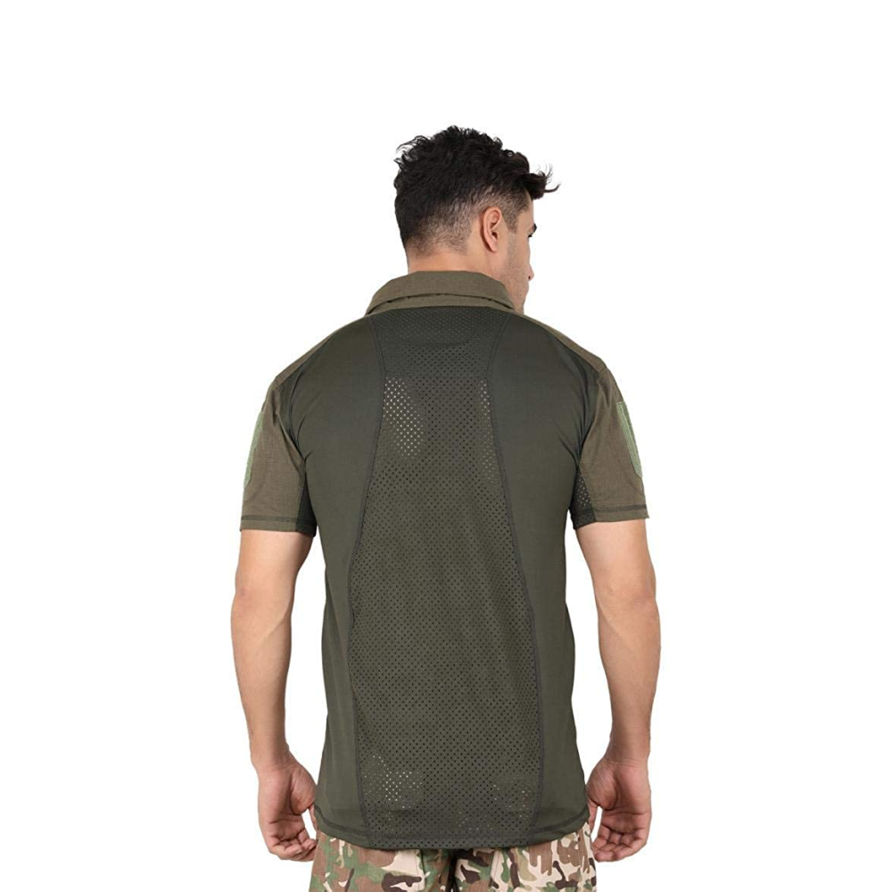 DeltaTac Half Sleeve Tactical T-Shirt Green