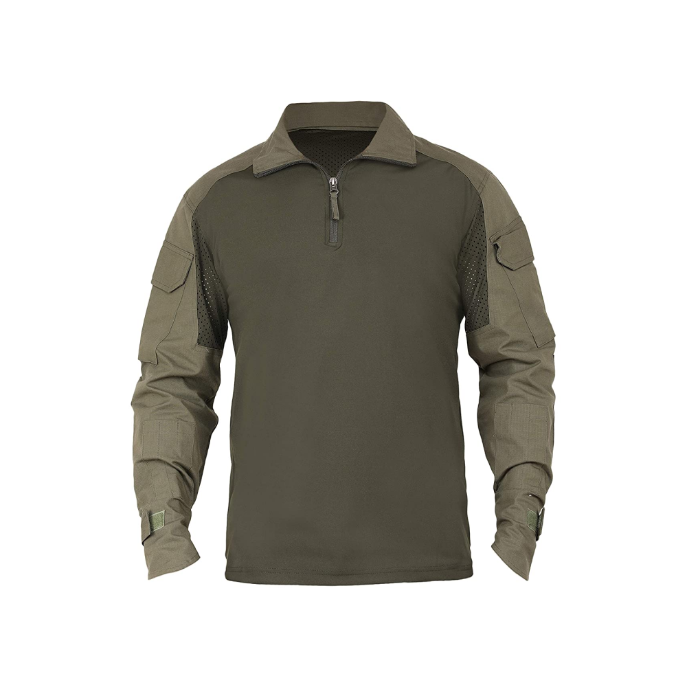 DT Full Sleeves T-Shirt (Green) - Ranger Series - deltatacstore