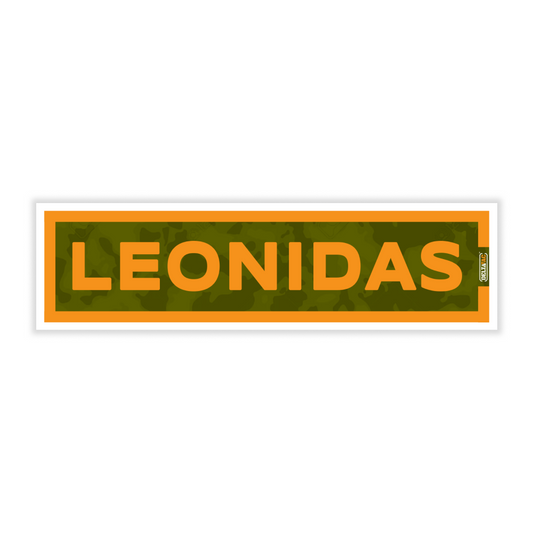 DeltaTac Name Tab Stickers- Leonidas (Pack of 2)