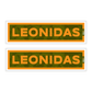 DeltaTac Name Tab Stickers- Leonidas (Pack of 2)