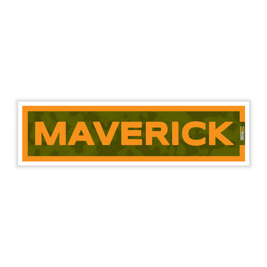 DeltaTac Name Tab Stickers- Maverick (Pack of 2)