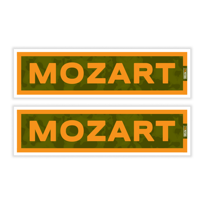 DeltaTac Name Tab Stickers- Mozart (Pack of 2)