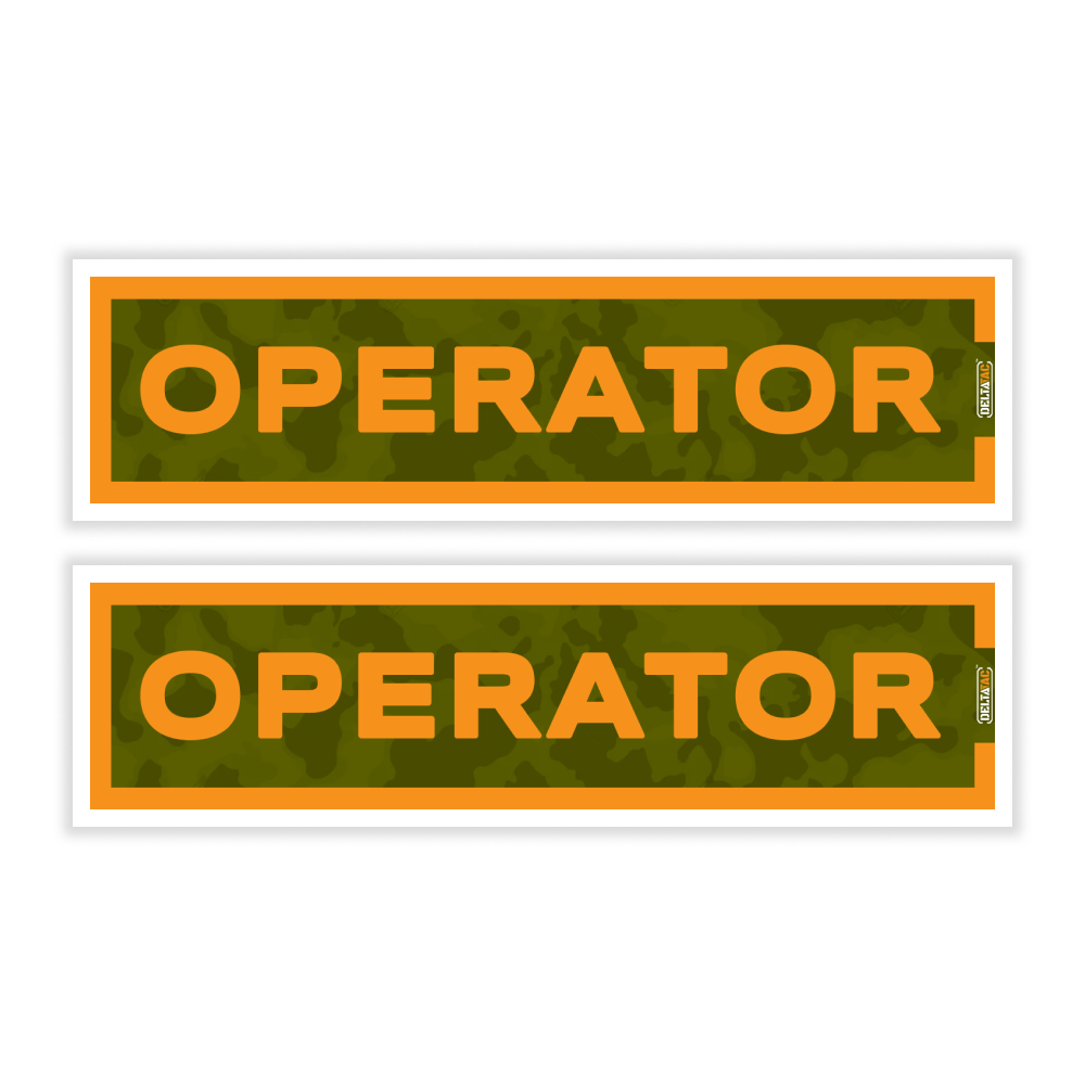 Get DeltaTac Name Tab Operator Stickers For Bikes and Car – DeltaTac.shop
