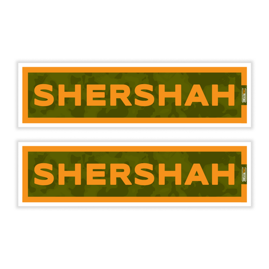 DeltaTac Name Tab Stickers- Shershah (Pack of 2)