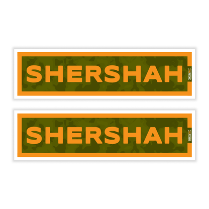 DeltaTac Name Tab Stickers- Shershah (Pack of 2)