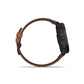 Garmin Fenix 6X Sapphire - Black DLC with Chestnut Leather Band