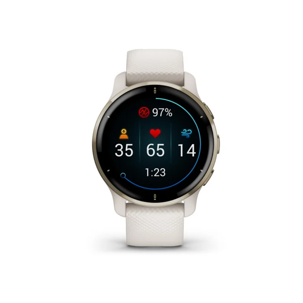  Garmin Venu 2 Plus ivory with cream gold