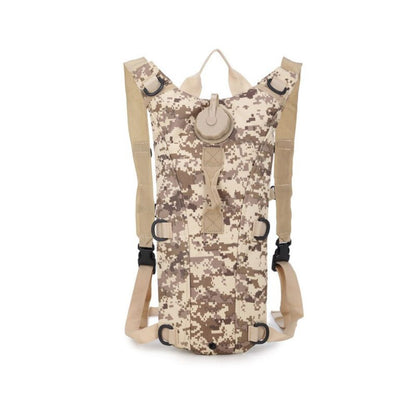 Hydration Backpack with 3L Bladder - Desert digital camo