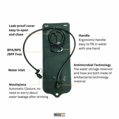 DT Hydration Bladder - Green