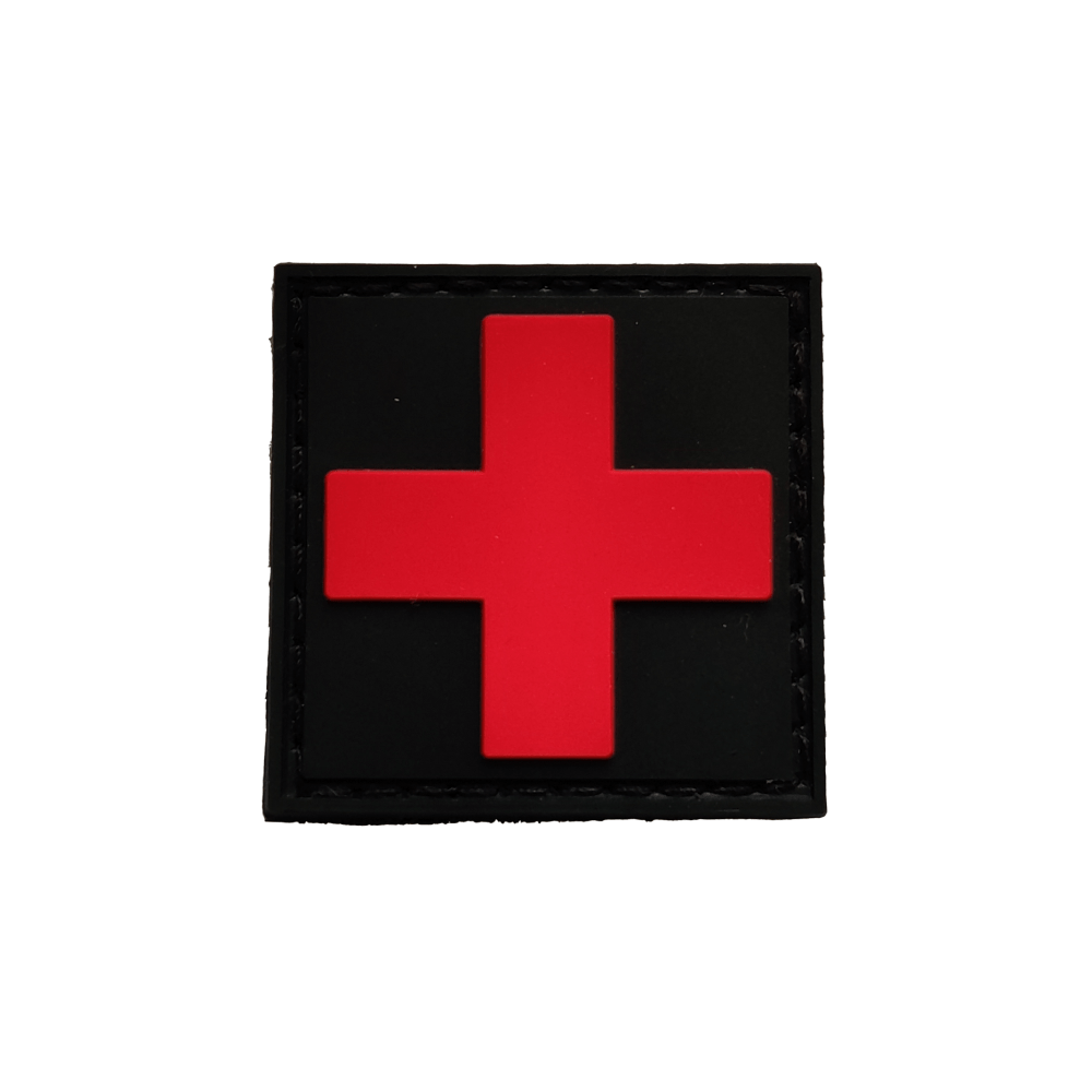 Medic Red Cross Velcro Patch - Value Pack