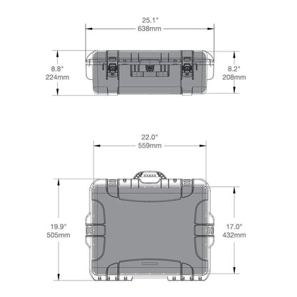 Nanuk 945 - Black(Empty) - DeltaTac.shop