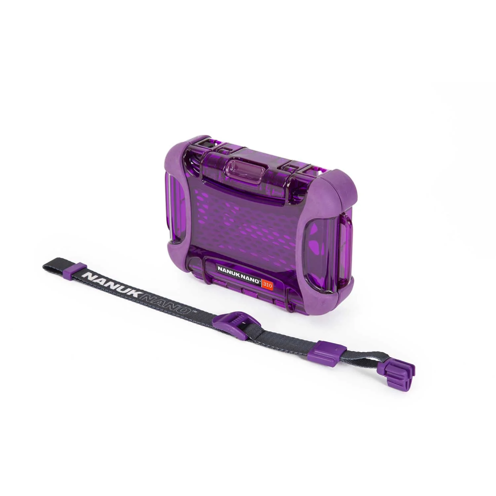Nanuk Nano 310 Protective Hard Case - Purple
