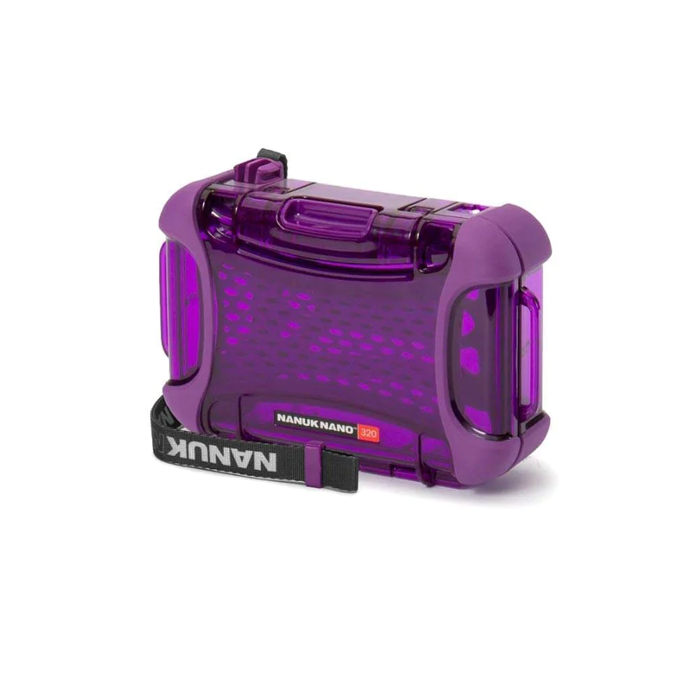 Nanuk Nano 320 Protective Hard Case - Purple